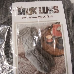 Muk Luks socks